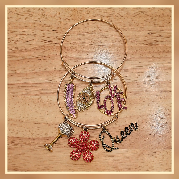 Gold Bangle Set - Picture 4 of 4